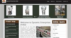 Desktop Screenshot of fillingmachinesindia.net